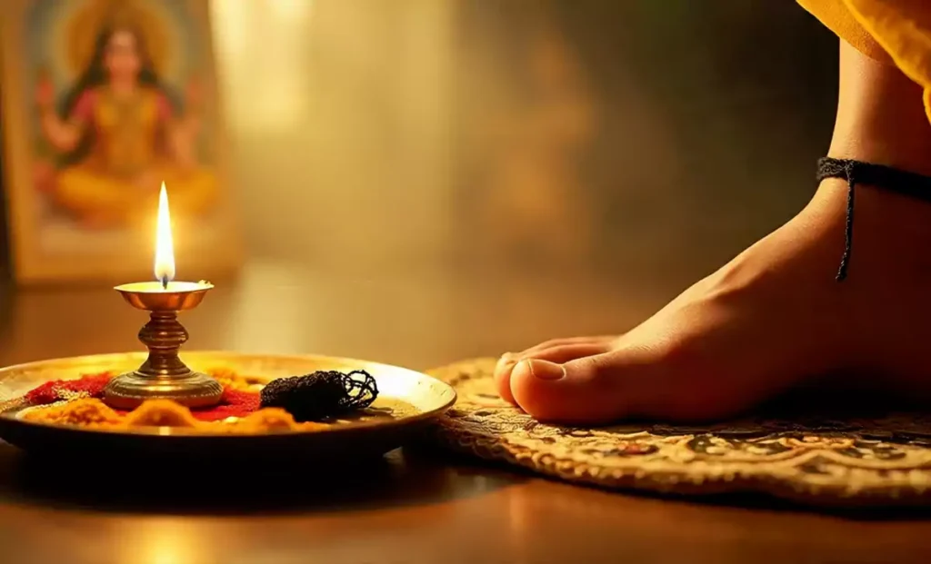धन की कमी और कर्ज से मुक्ति चाहिए तो इस अंग पर बांधें काला धागा चमत्कारी असर खुद देखेंगे