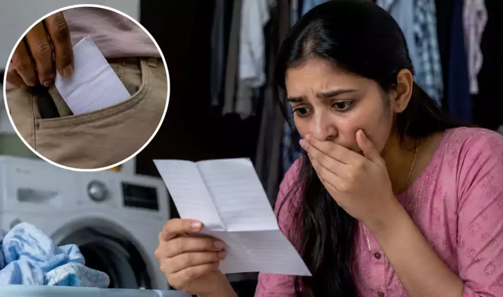 कपड़े धोते वक्त पिता की जेब से बेटी को मिली एक चिट्ठी, लिखी थी ऐसी बात जिसे पढ़ते ही कांप उठी लड़की कपड़े धोते वक्त पिता की जेब से बेटी को मिली एक चिट्ठी, लिखी थी ऐसी बात जिसे पढ़ते ही कांप उठी लड़की