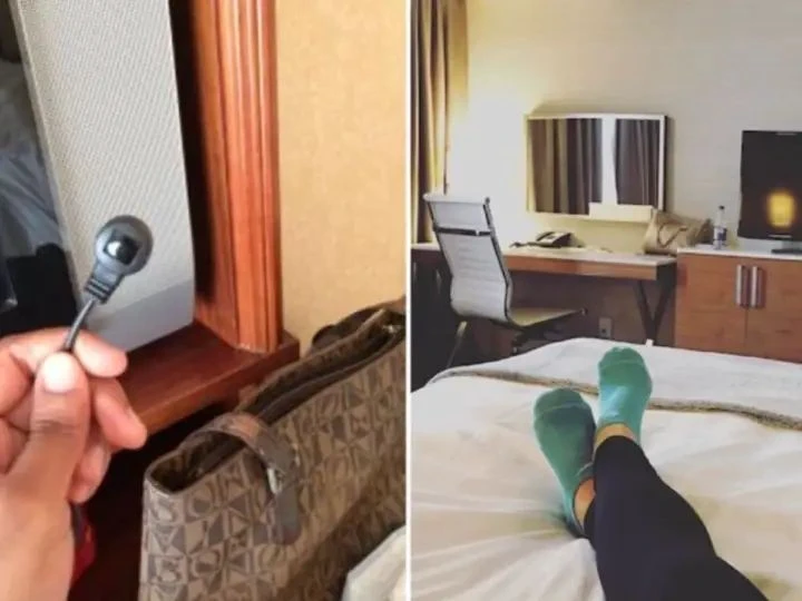 होटल के कमरे में Hidden Camera तो नहीं? अंदर घुसते ही बंद कर दें लाइट, सामने आ जाएगी सच्चाई होटल के कमरे में Hidden Camera तो नहीं? अंदर घुसते ही बंद कर दें लाइट, सामने आ जाएगी सच्चाई