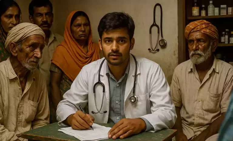 10वीं पास चार दिन की ट्रेनिंग ले बना डॉक्टर