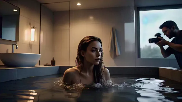 नहाती हुई महिलाओं का वीडियो