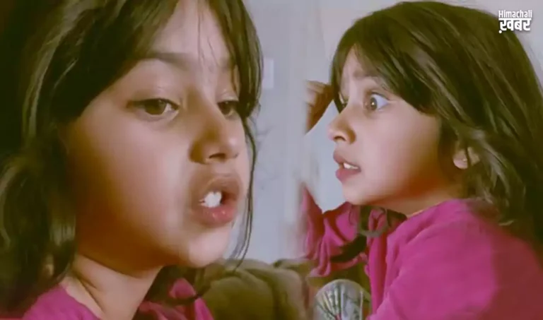 chhoti bachhi ka reaction