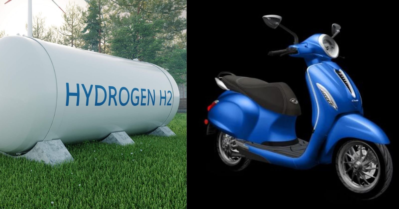 Bajaj Chetak Hydrogen Scooter