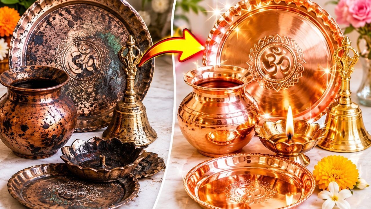 pooja ke bartan kaise saaf karen | tambe ke bartan kaise saaf karen | Pital ko kaise saaf karen pooja ke bartan kaise saaf karen | tambe ke bartan kaise saaf karen | Pital ko kaise saaf karen